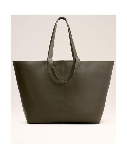AMI Green Ami Midi Maxi Tote Bag