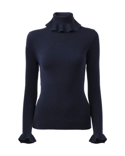 Chloé Blue Turtleneck Sweater