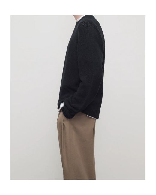 The Row Black Laing Sweater for men