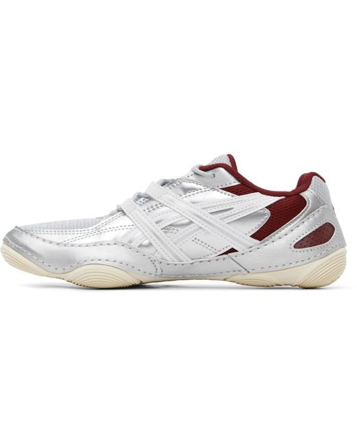 Asics White Hypersync Sneakers for men