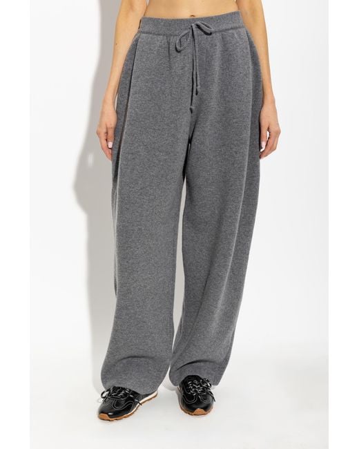 DSquared² Gray Drawstring Casual Pants