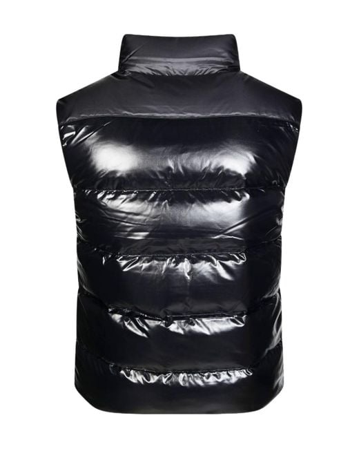 Pyrenex Black John Sleeveless Down Vest for men