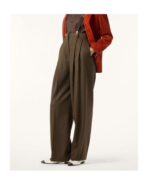 Loro Piana Brown Kurt Trousers