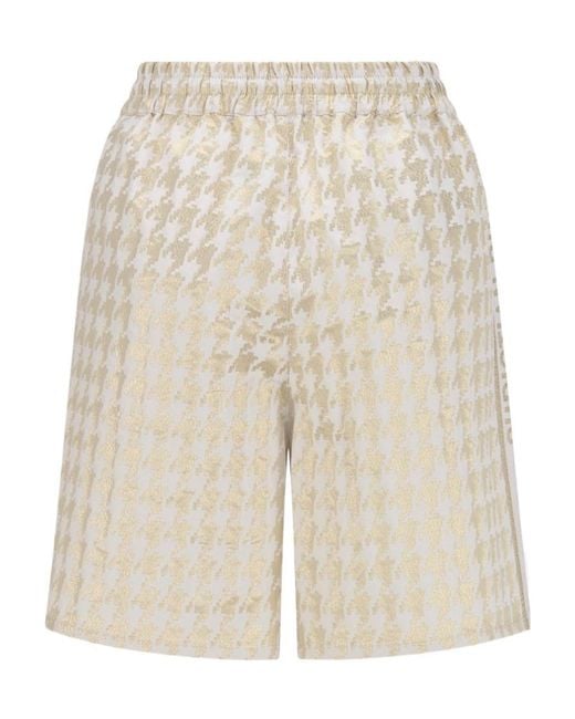 Dior Natural Logo Detail Shorts