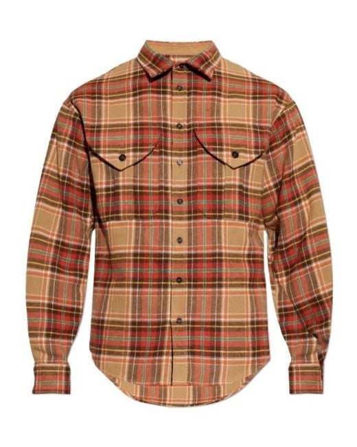DSquared² Brown Long Sleeve Shirt for men