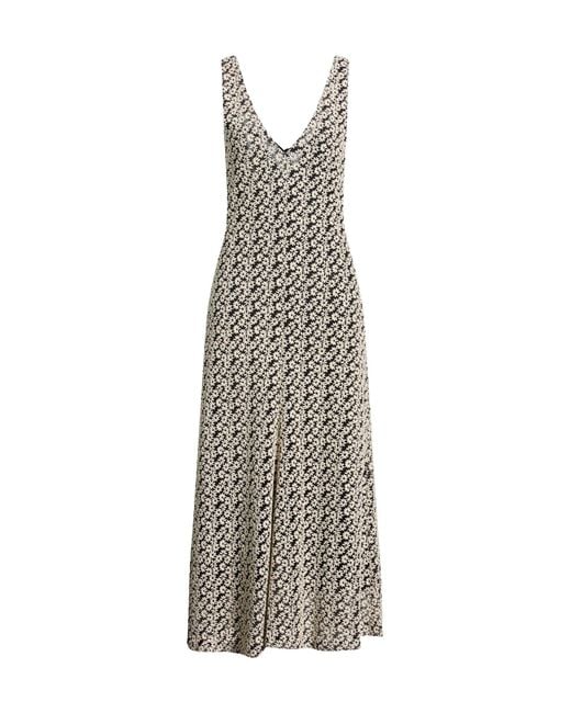 Isabel Marant White Ivory Maxi Dress Cotton, Polyester