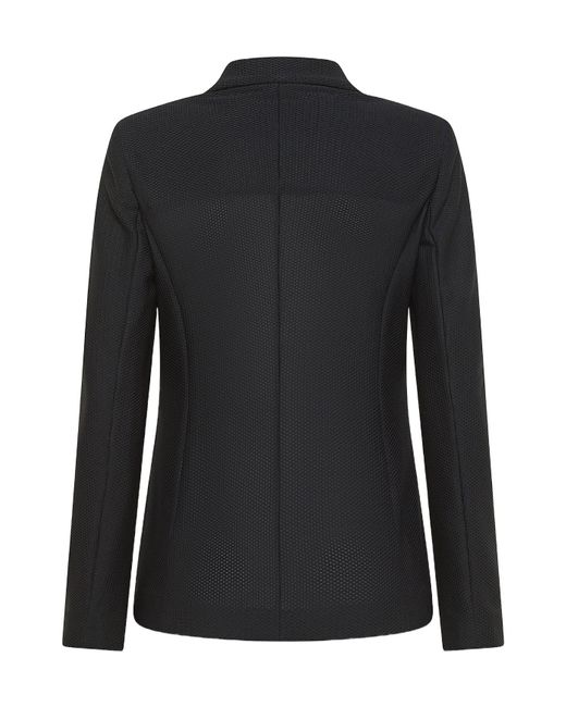 Seventy Black Single-Breasted Suit Jacket