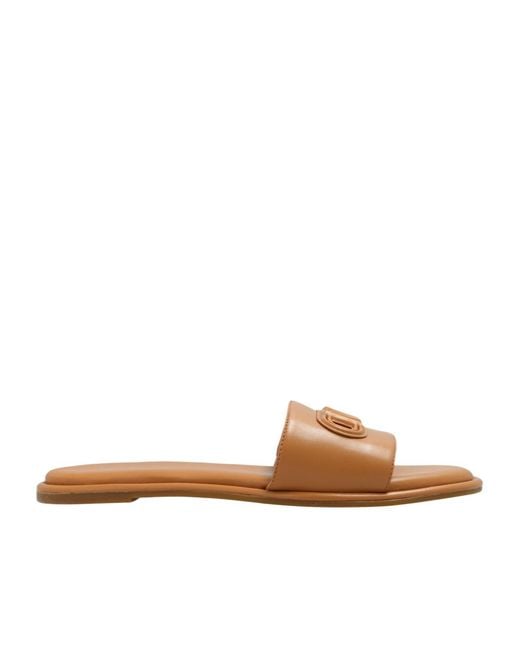 MICHAEL Michael Kors Brown Round Head Slippers