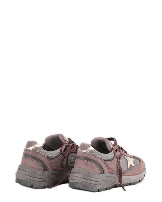 Golden Goose Deluxe Brand Brown Running Dad Low-Top Sneakers for men