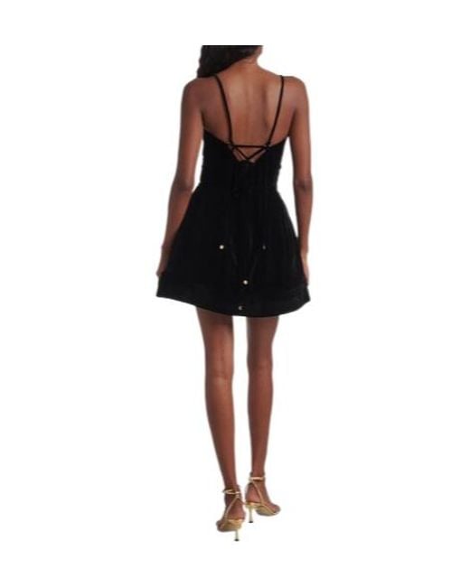 Maria Lucia Hohan Black Bustier Minidress