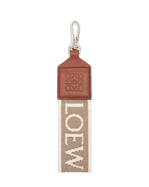Loewe Metallic Anagram Strap