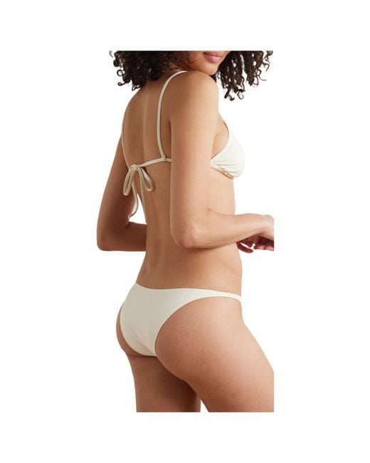 St. Agni Natural Triangle Bikini Top