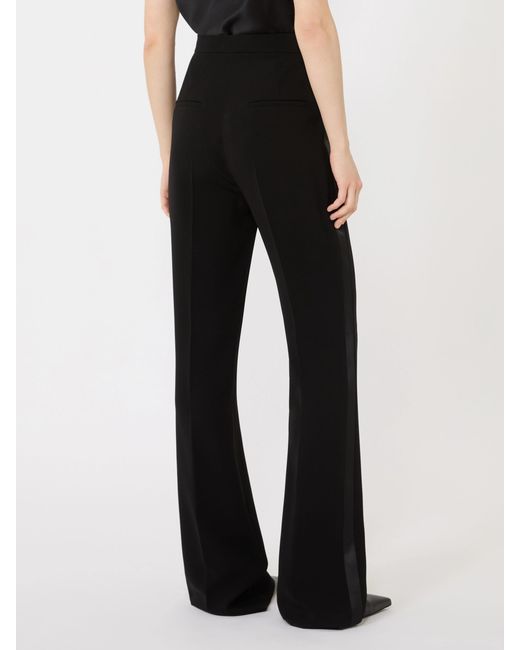 Max Mara Black High-Waisted Casual Pants
