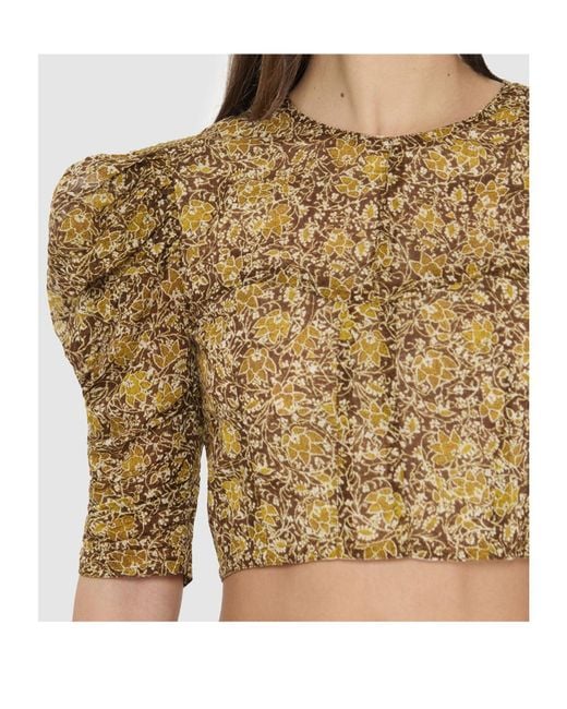 Isabel Marant Natural Printed Tops