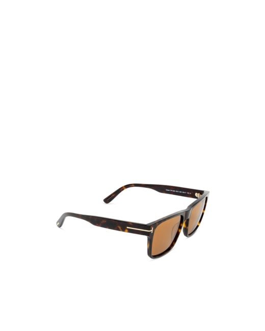 Tom Ford Multicolor Eyewear Calder Square Frame Sunglasses for men