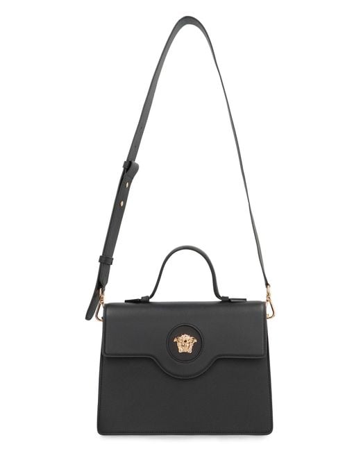 Versace Black Medusa Top Handle Bag
