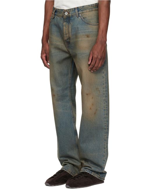 Jacquemus Gray The Berger De-Nîmes Denim Jeans for men