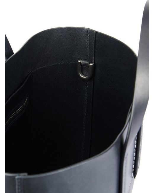 Rick Owens Black Logo Handbag for men