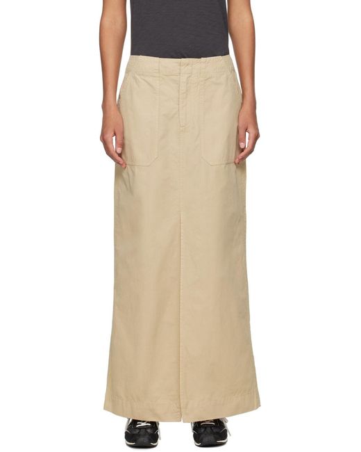 Rag & Bone Natural Split Skirt