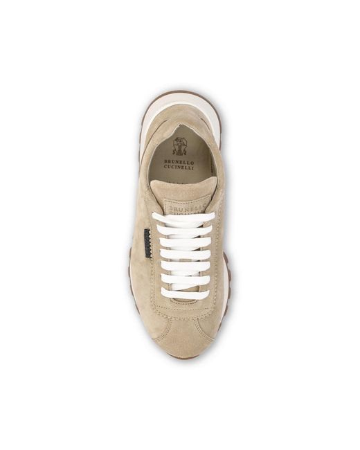Brunello Cucinelli Natural Sneakers