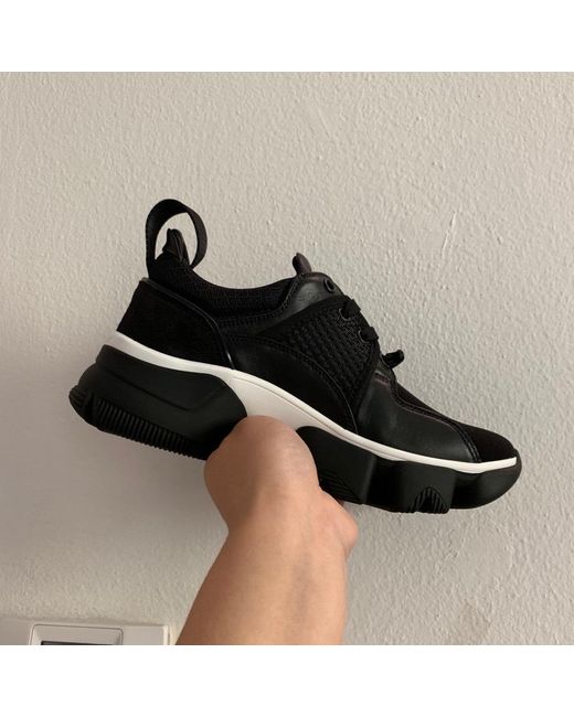 Givenchy Black Jaw Chunky Low-Top Sneakers