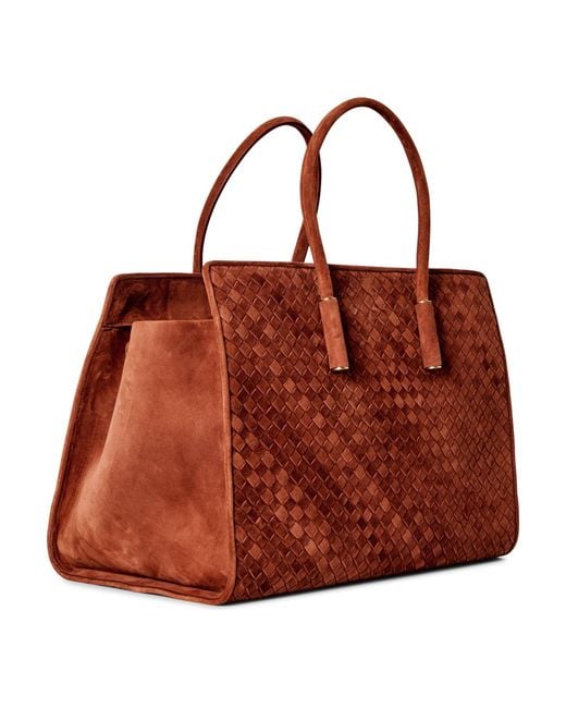 Bottega Veneta Red Simple Handbag