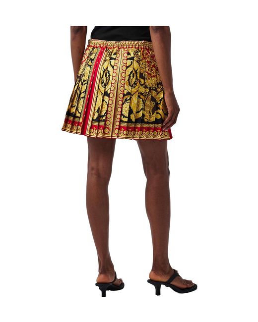 Versace Metallic Mini Skirts