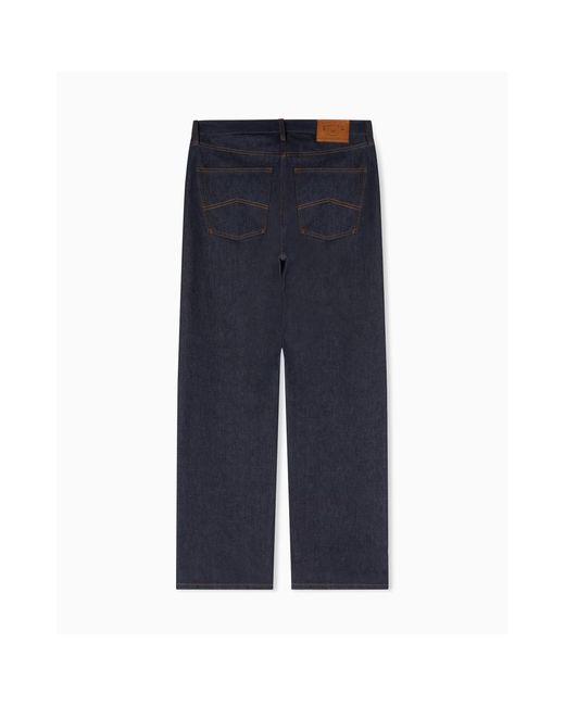 Emporio Armani Blue 5 Pockets Pant for men