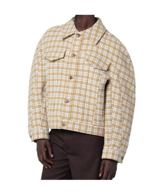 Séfr Natural Plaid Casual Jacket for men