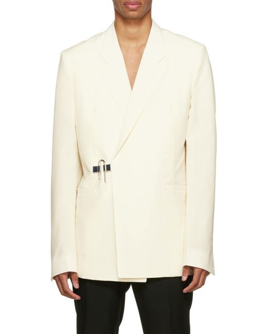 Givenchy White Slim-Fit Jacket for men