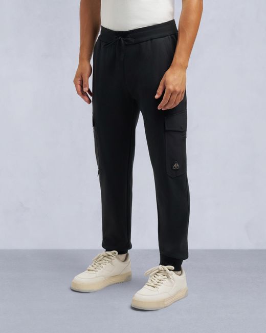 Moose Knuckles Blue Dalon Joggers for men