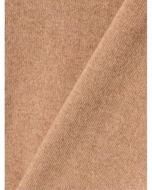 Marni Brown Embroidery Blended Sweater