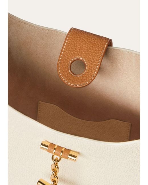 Loro Piana Natural Medium Bobbin Bag