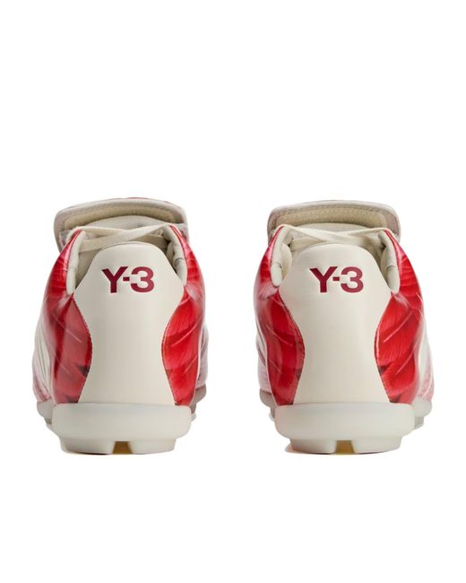 Y-3 Pink F 50 Tunit Graphic Low-Top Sneakers for men
