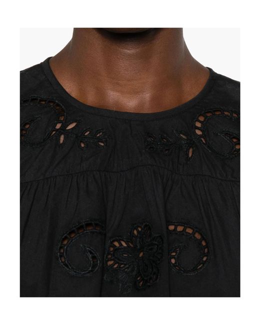 Forte_forte Black Long-Sleeved Cover-Up