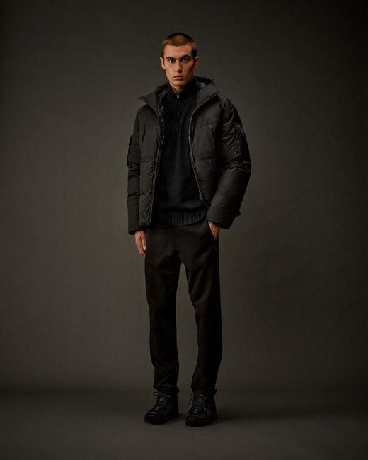 C P Company Black Half-Zip Knitwear for men