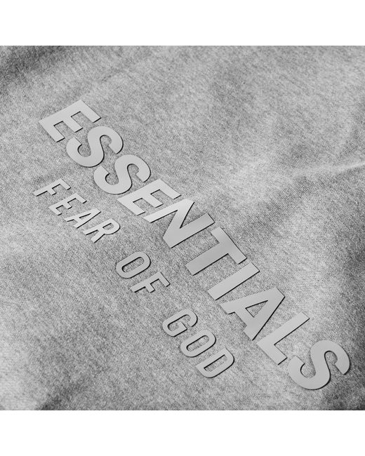 Fear Of God Gray Long-Sleeved Polo Shirt for men
