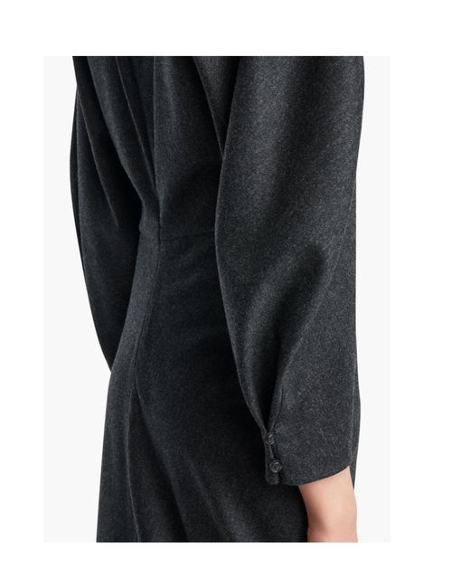 Khaite Black Harlin Dress