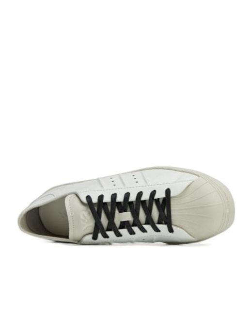 Adidas Originals White Y-3 Superstar for men