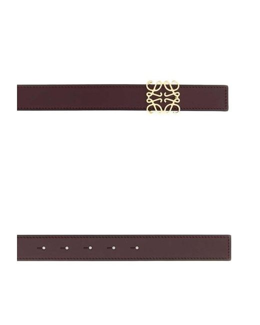 Loewe White Logo Belt