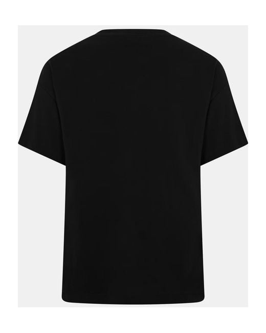 Palm Angels Black Logo Short-Sleeved T-Shirt for men