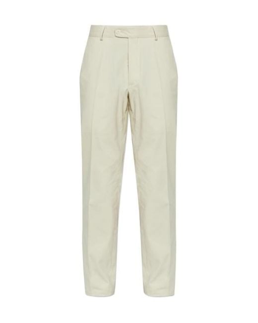 Brioni Natural Pienza Tailored Pants for men