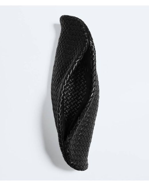Bottega Veneta Black Onda Clutch