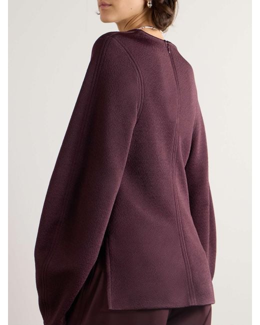 Jil Sander Purple Woven Shirt