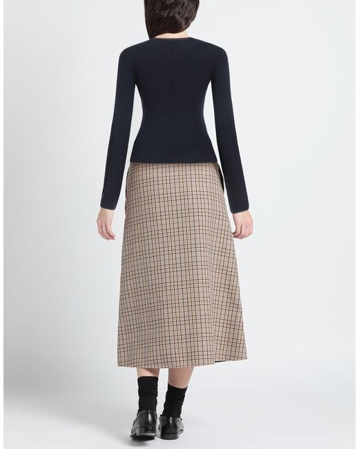 Rag & Bone Blue Solid Color Long-Sleeve Knit Top