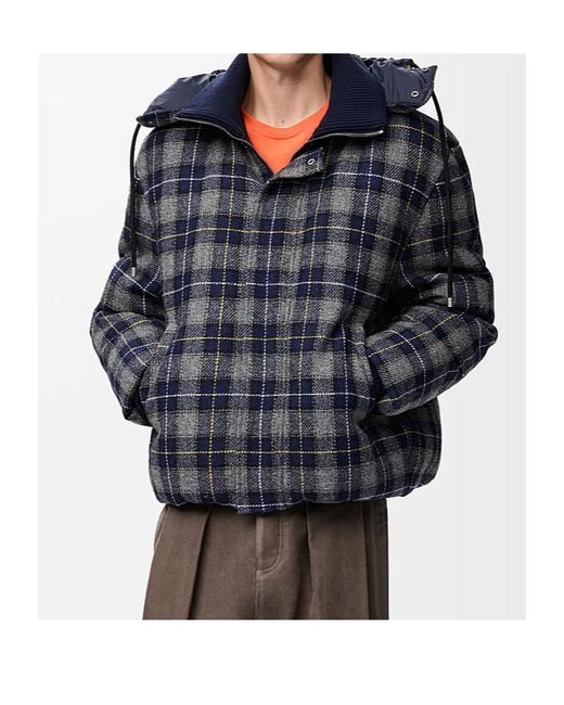 Loewe Blue Long-Sleeved Jacket for men