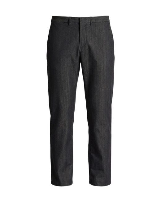 Gucci Black Cotton Blend Denim Pants for men
