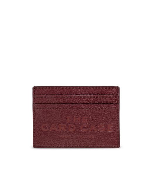 Marc Jacobs Purple Logo Card Holder
