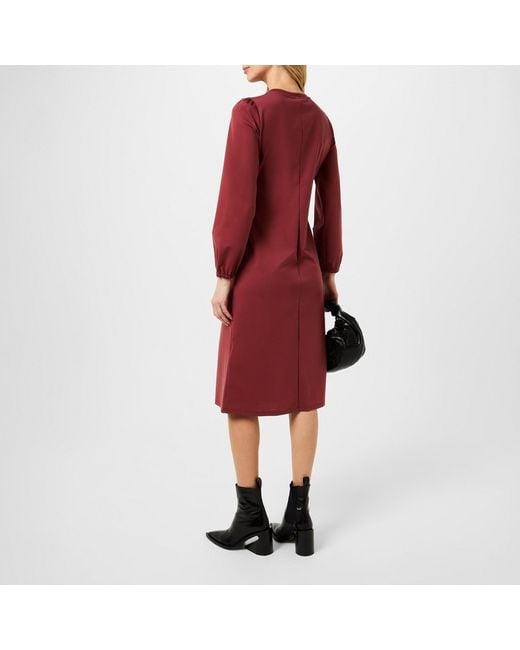 Weekend by Maxmara Red Fashionable And Simple Dress
