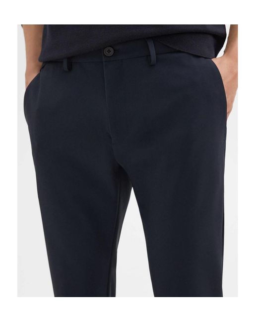 Theory Blue Precision Ponte Zaine Pants for men